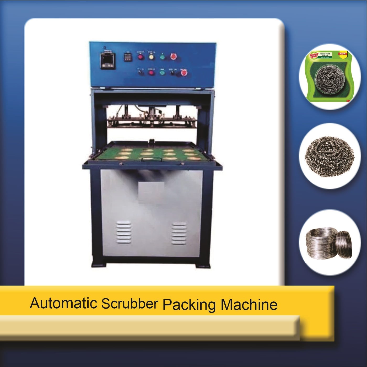 Scrubber Packing Machine